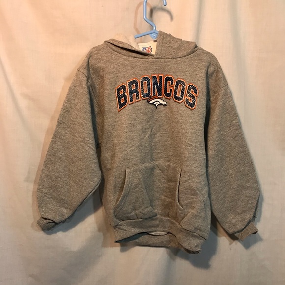 Denver Broncos Youth Hoodie Sweatshirt NFL Small - Picture 1 of 6
